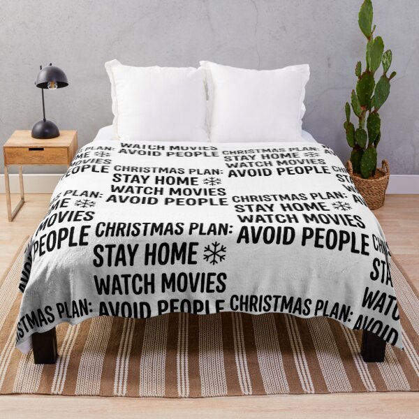 Item preview, Funny Christmas Plan Stay Home Watch Movies Avoid People Introvert Holiday designed and sold by raedattia.
