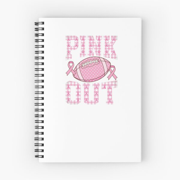 Item preview, Pink Out Football Breast Cancer Awareness Football Game Pink Ribbon designed and sold by Yellowriversss.