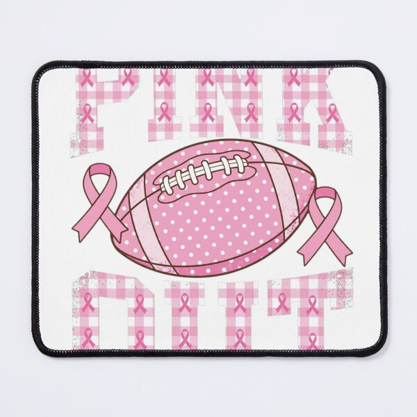 Item preview, Pink Out Football Breast Cancer Awareness Football Game Pink Ribbon designed and sold by Yellowriversss.