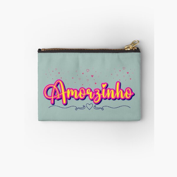 Item preview, Amorzinho Portuguese Endearment Pink Yellow Heart Aesthetic Design designed and sold by Miheerala.
