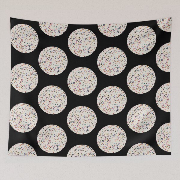 Item preview, Terrazzo Confetti Circle Aesthetic Geometric Mosaic Art designed and sold by TerrazzoForms.