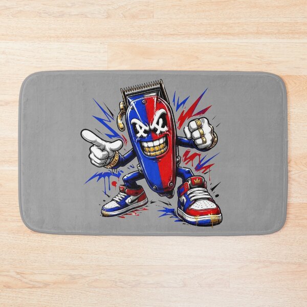 Item preview, Streetwear Barber Clipper Mascot Cartoon designed and sold by Barber MD Culture.