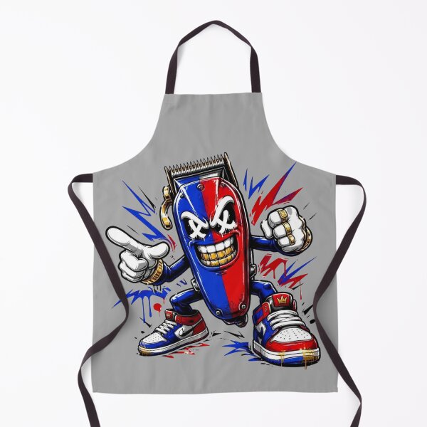 Item preview, Streetwear Barber Clipper Mascot Cartoon designed and sold by Barber MD Culture.