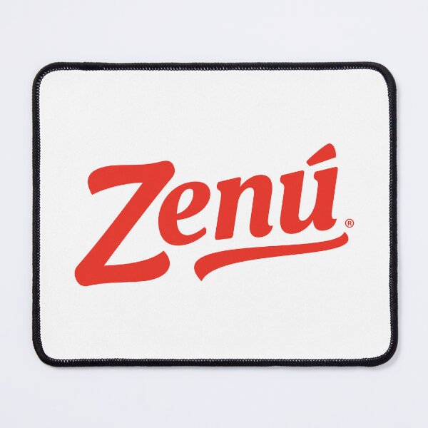 Item preview, Zenú Bold Red Cursive Logo designed and sold by jinmkh.