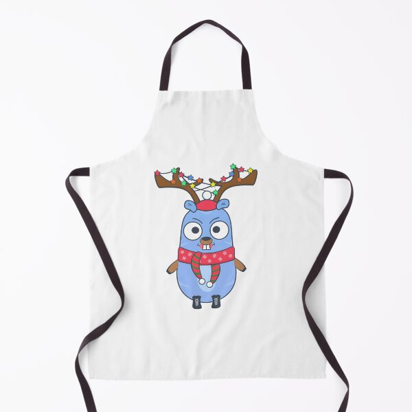 Item preview, Golang Gopher Like Reindeer - Christmas Time designed and sold by EmosGiftd.
