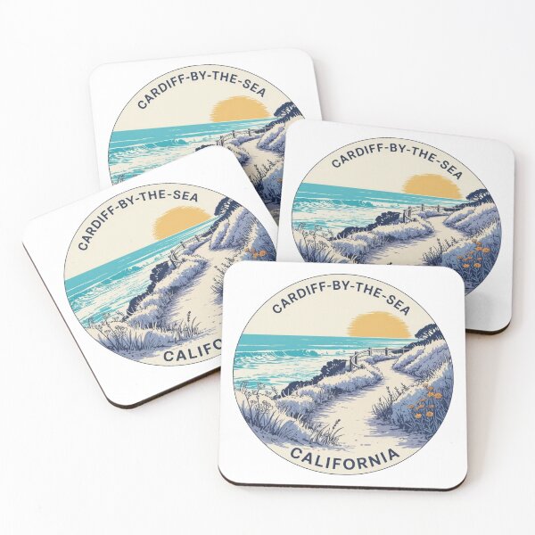 Item preview, Cardiff-by-the-Sea California: Sunset Path designed and sold by CircinusStore.