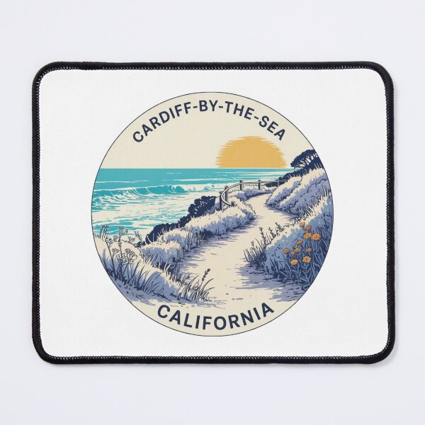 Item preview, Cardiff-by-the-Sea California: Sunset Path designed and sold by CircinusStore.