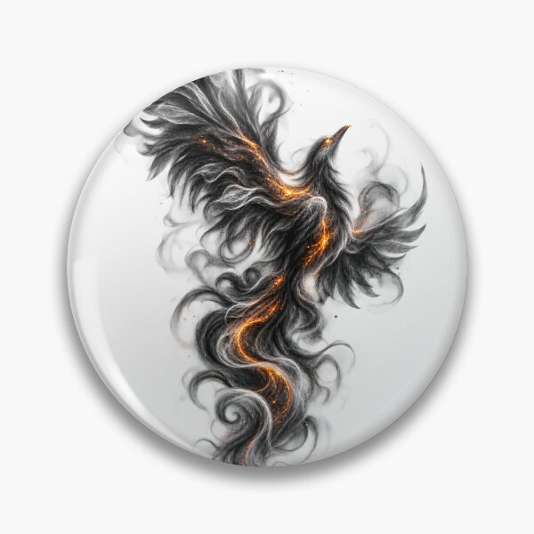 Item preview, Phoenix Rising Fire Bird Fantasy Art designed and sold by CreativeMindsetLab.