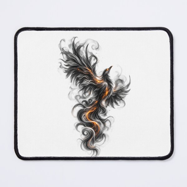 Item preview, Phoenix Rising Fire Bird Fantasy Art designed and sold by CreativeMindsetLab.