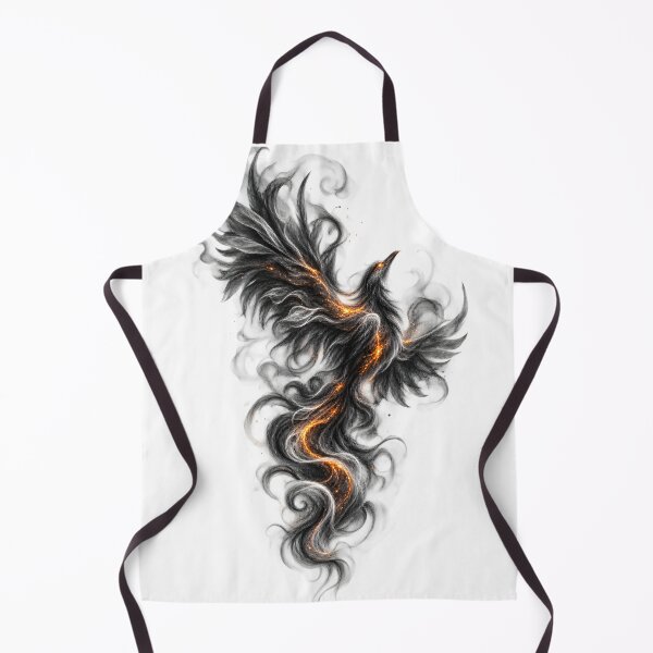 Item preview, Phoenix Rising Fire Bird Fantasy Art designed and sold by CreativeMindsetLab.