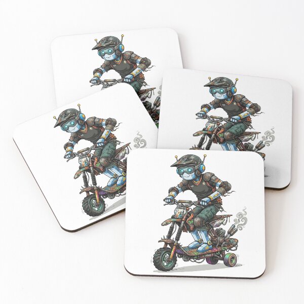 Item preview, The robot motorcyclist. designed and sold by gomesahead.