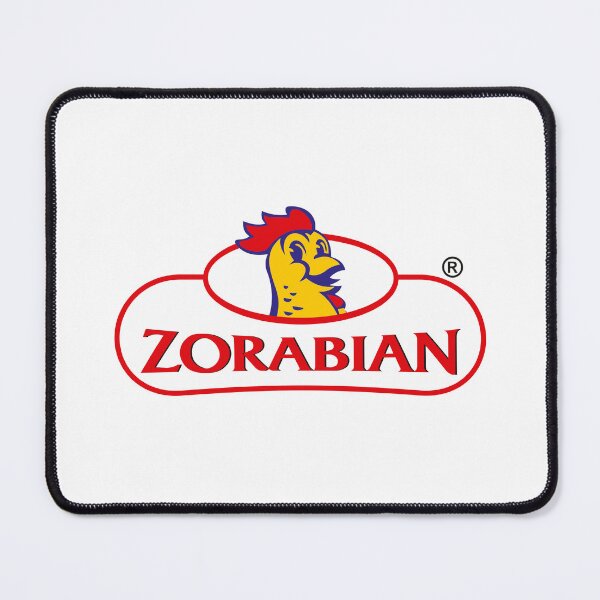 Item preview, Zorabian Chicken Vintage Mascot Badge designed and sold by jinmkh.