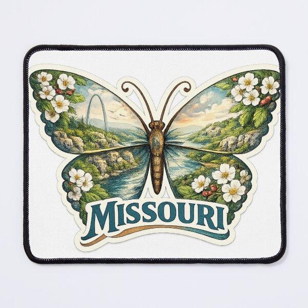 Item preview, Missouri State Soul Butterfly designed and sold by Whimspired By Paxx.