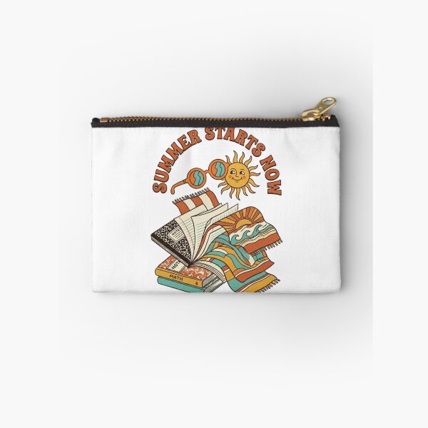 Item preview, Summer Starts Now Retro School Books Design designed and sold by @SHINTOSARTSTORE.