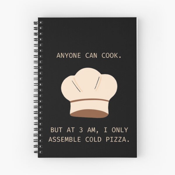 Item preview, Anyone Can Cook But At 3 AM Cold Pizza Funny Parody designed and sold by Mircea786.