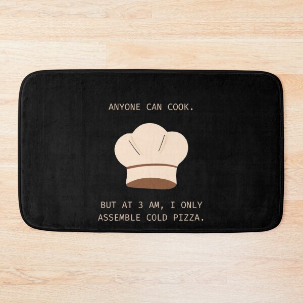 Item preview, Anyone Can Cook But At 3 AM Cold Pizza Funny Parody designed and sold by Mircea786.
