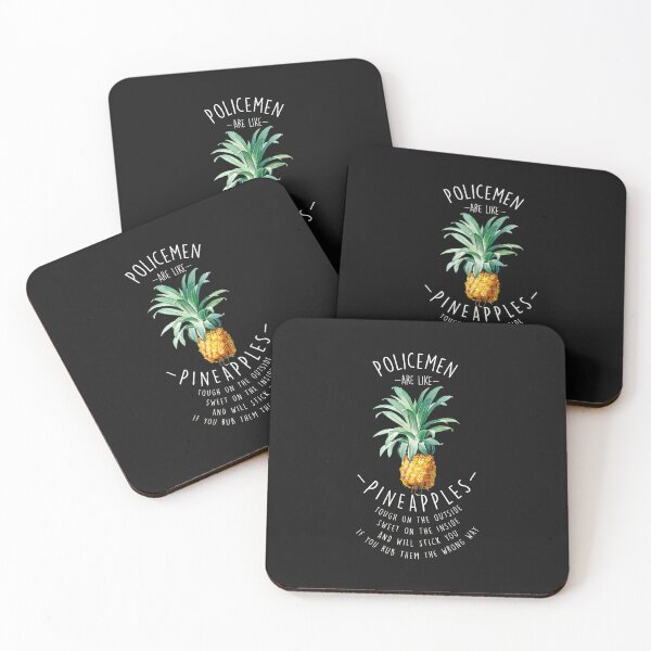 Item preview, 3.....Policemen Are Like Pineapples Tough Sweet Stick You designed and sold by kazeckmynea.