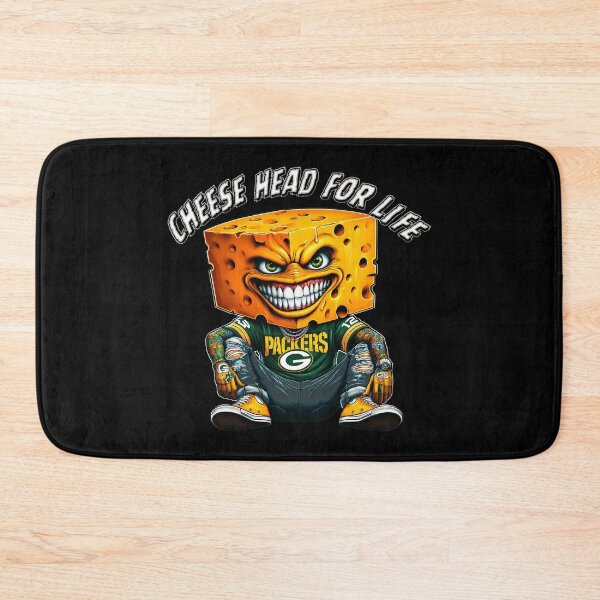 Item preview, Cheese Head for Life Green Bay Football Character Graphic designed and sold by RobertWal90229.