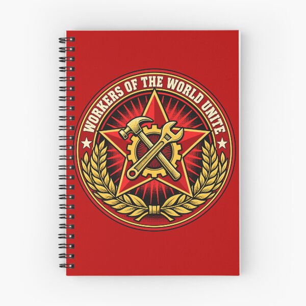 Item preview, Workers Of The World Unite Soviet Red Star Communist CCCP Hammer And Sickle designed and sold by ZIGLWORKS.