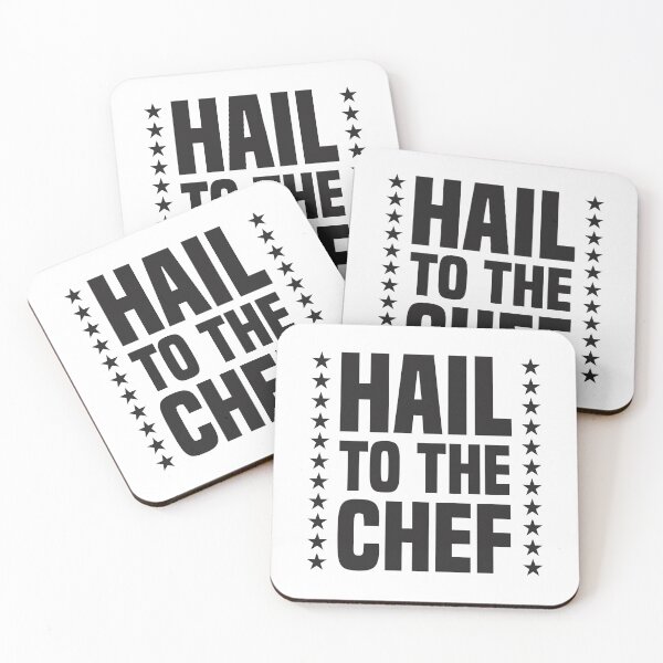 Item preview, HAIL TO THE CHEF - Text & Stars  designed and sold by Vector-Artist.