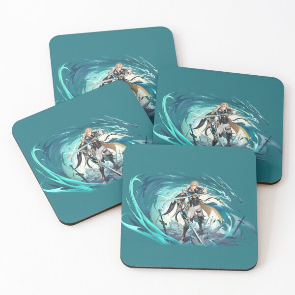 Item preview, Varka Splash Art, Genshin Impact designed and sold by Astral Drop.
