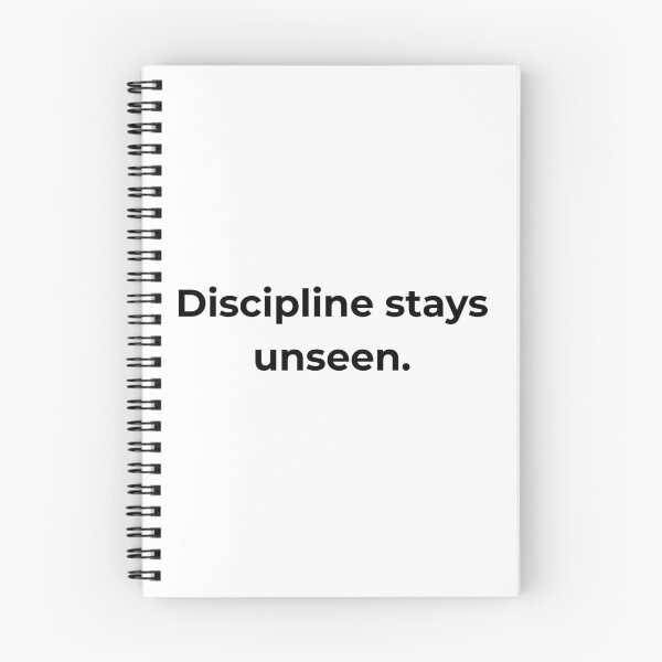 Item preview, Discipline stays unseen. designed and sold by MPSTUDIOPL.