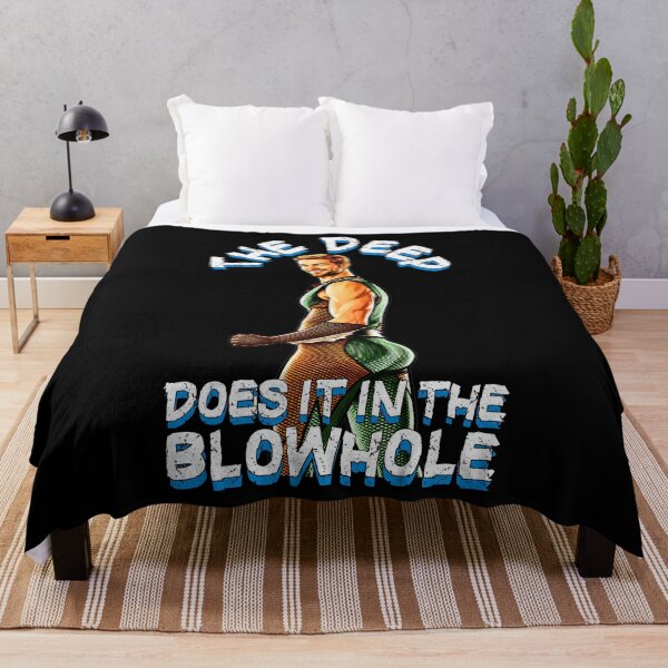 Item preview, Funny Meme The Deep Does It In The Blowhole designed and sold by MidzzSky.
