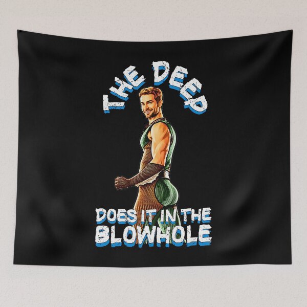 Item preview, Funny Meme The Deep Does It In The Blowhole  designed and sold by MidzzSky.