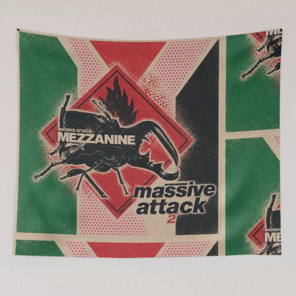Item preview, Massive Attack Support Fan Artwork Individual Attatck designed and sold by moodboardzz.
