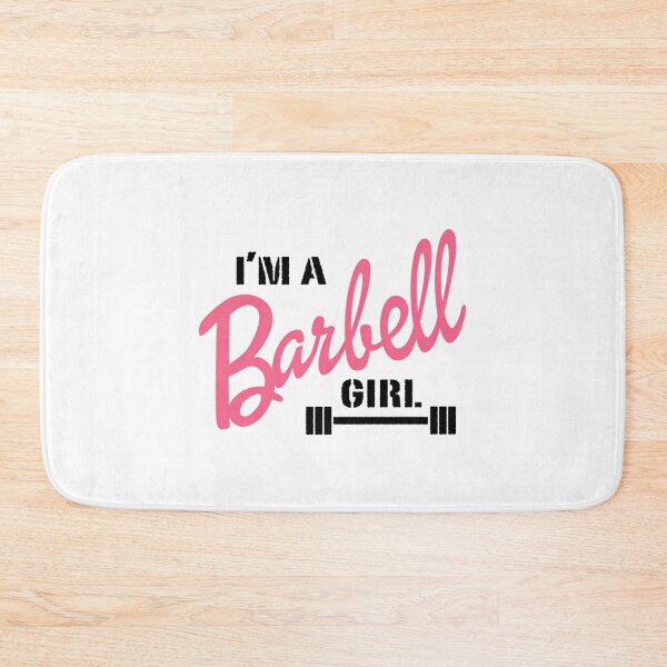 Item preview, No Plastic Just Steel. I'M A Barbell Girl designed and sold by blessedblossom-.