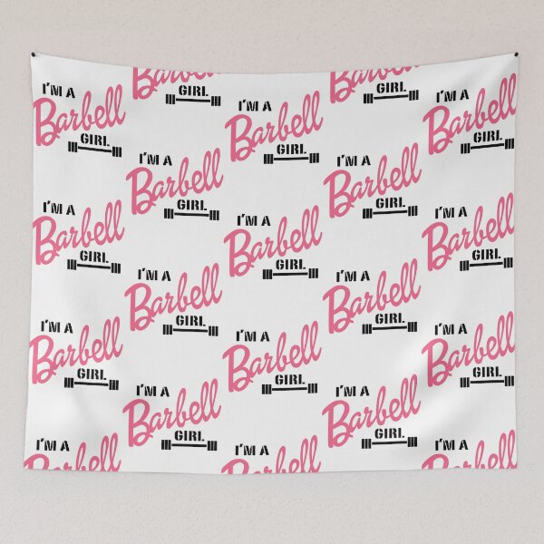 Item preview, No Plastic Just Steel. I'M A Barbell Girl designed and sold by blessedblossom-.