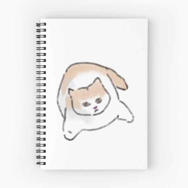 Item preview, Chubby Ginger and White Cat designed and sold by raun.draw.
