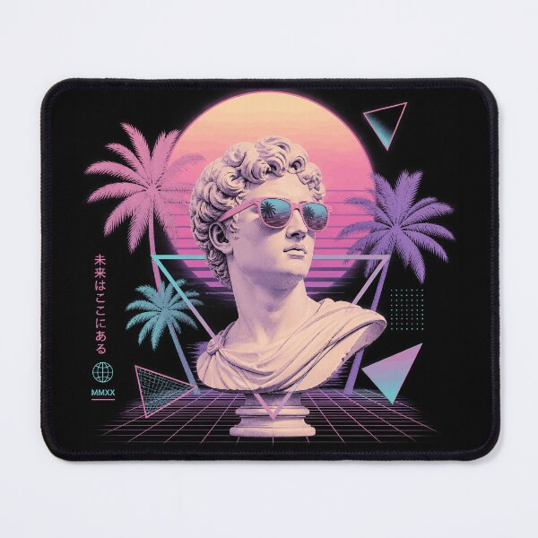 Item preview, Vaporwave Aesthetic Bust Synthwave Retro designed and sold by DesignedByMarty.