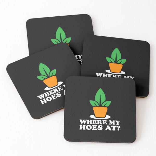 Item preview, Potted Plant Where My Hoes At Funny Garden Pun designed and sold by kazeckmynea.