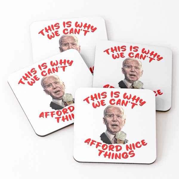 Item preview, Biden Cartoon This Is Why We Can'T Afford Nice Things designed and sold by PennysCrafts.
