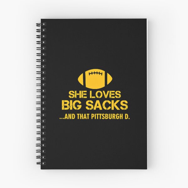 Item preview, She Loves Big Sacks and That Pittsburgh D Funny Football Graphic designed and sold by KellyKing71823.