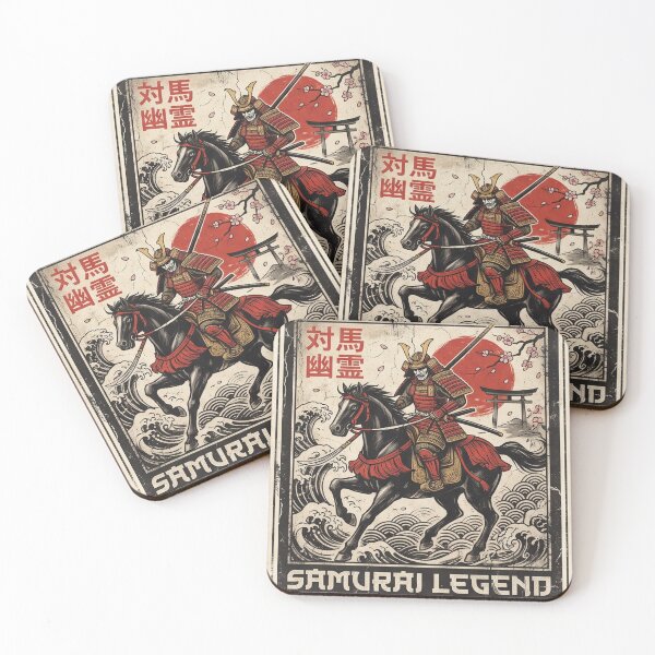 Item preview, Vintage Samurai Legend Graphic - Retro Japanese Ukiyo-e Warrior Art designed and sold by SoulsLoveDesign.