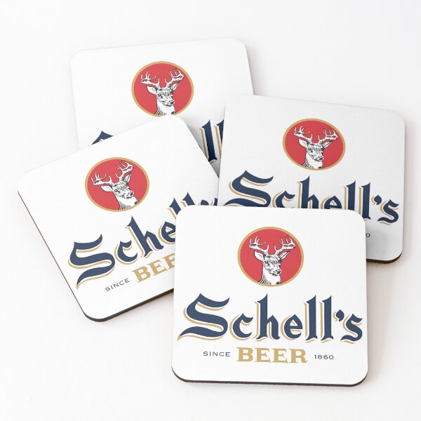 Item preview, Retro Schell Beer Deer Stag Logo Brewery Graphic designed and sold by luhan1204shop.