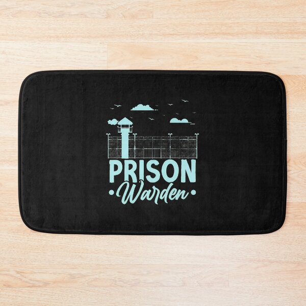 Item preview, Prison Warden Guard Tower Fence Design designed and sold by klasenbee.