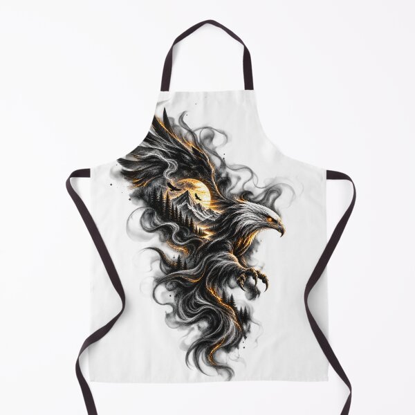 Item preview, Eagle Mountain Spirit Dark Fantasy Art designed and sold by CreativeMindsetLab.
