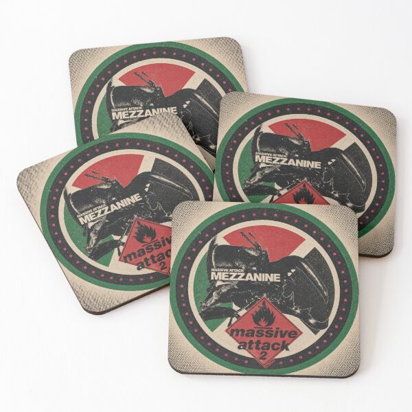 Item preview, Massive Attack Support Fan Artwork Individual Attatck red designed and sold by moodboardzz.