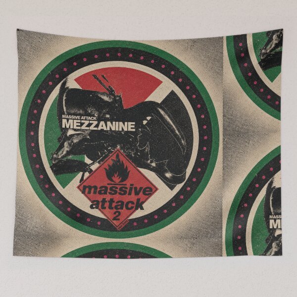 Item preview, Massive Attack Support Fan Artwork Individual Attatck red designed and sold by moodboardzz.