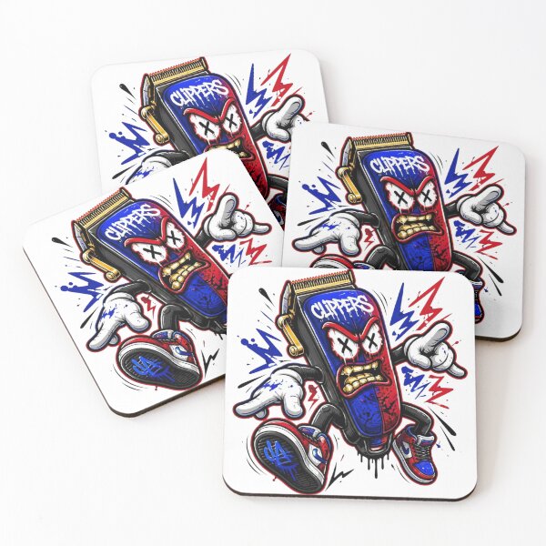 Item preview, Urban Barber Clippers Cartoon Mascot designed and sold by Barber MD Culture.