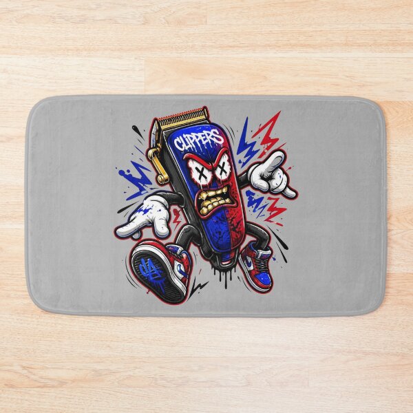 Item preview, Urban Barber Clippers Cartoon Mascot designed and sold by Barber MD Culture.