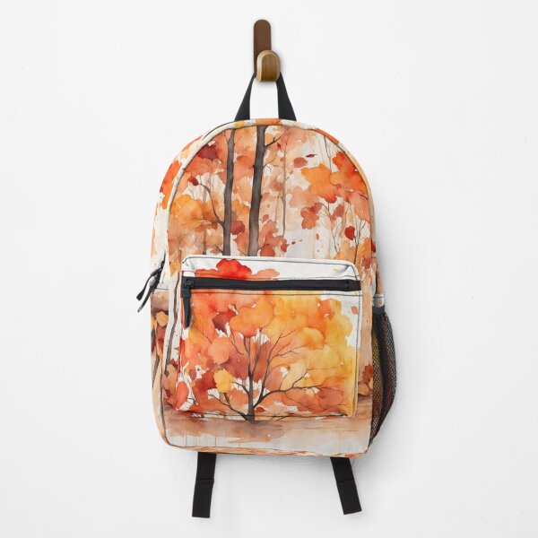 Item preview, Autumn Forest Watercolor Painting designed and sold by RawNaturePrints.
