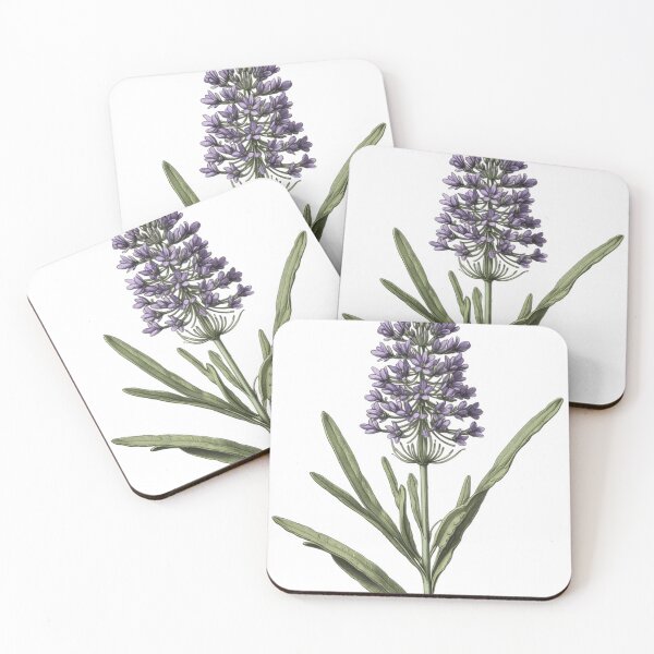 Item preview, Purple Flower Botanical Illustration designed and sold by Dylan1x.