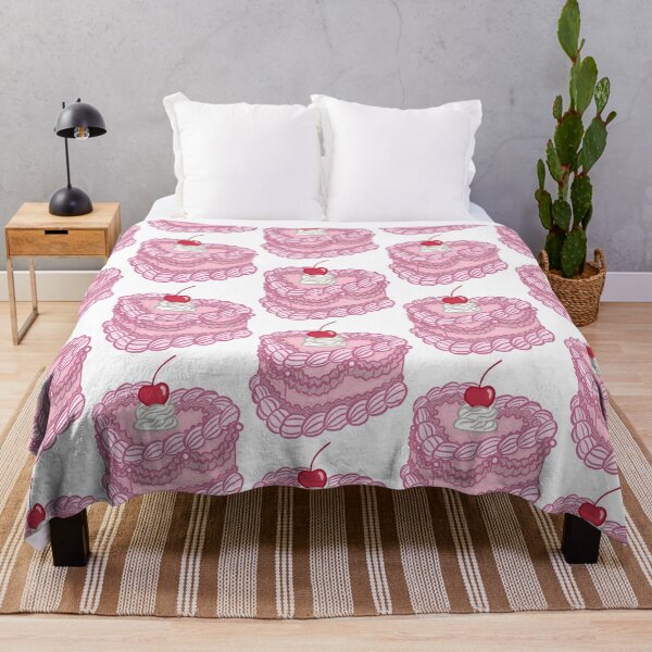 Item preview, Pink Vintage Heart Cake designed and sold by blessedblossom-.