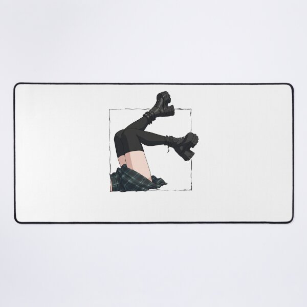 Item preview, Grunge Goth Platform Boots Alternative Aesthetic Legs designed and sold by OH-MY-GOTH.