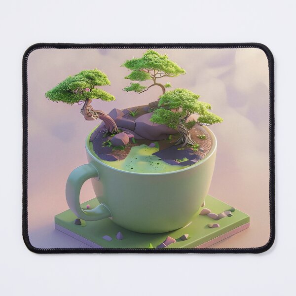 Item preview, Matcha Rooftop Sanctuary designed and sold by ONYX Pixee.