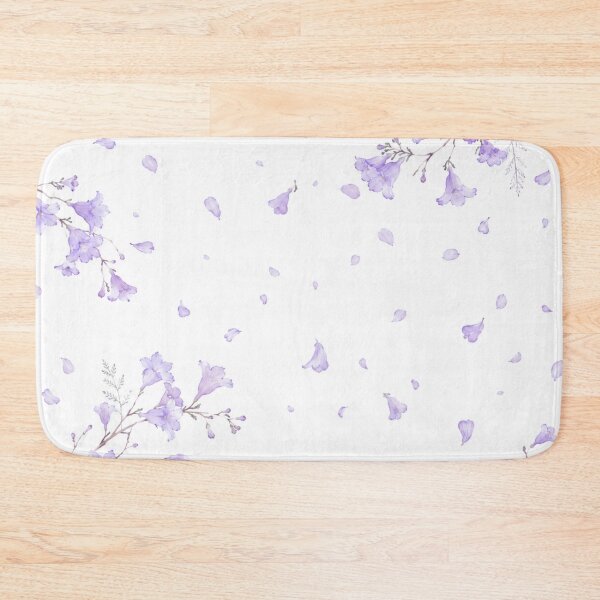 Item preview, Jacaranda Pillow Cover Purple Jacaranda Falling Petals Spring Decor Australia designed and sold by Yellowriversss.